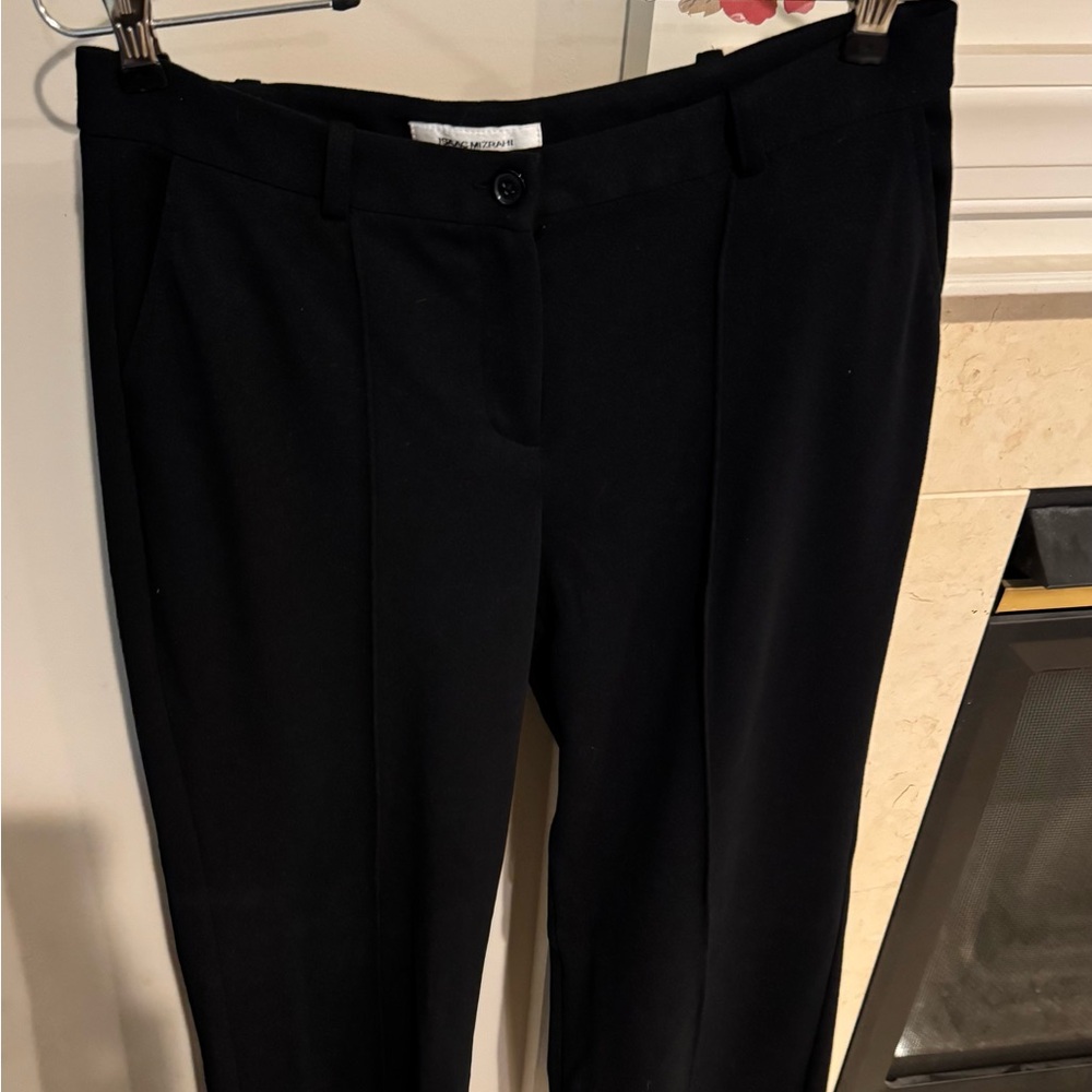Isaac Mizrahi for Target women's dead pants, black, 4